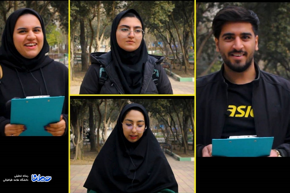 مصاحبه دانشجویی در مورد انتخابات: واگعیه یا کیکه؟!