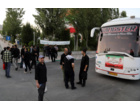 استقرار زائران دانشگاهی مراسم وداع و تشییع رهبر شهید انقلاب از استان‌های همدان و کهگیلویه و بویراحمد در دانشگاه علامه طباطبائی