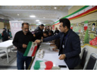 استقرار زائران دانشگاهی مراسم وداع و تشییع رهبر شهید انقلاب از استان‌های همدان و کهگیلویه و بویراحمد در دانشگاه علامه طباطبائی