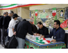 استقرار زائران دانشگاهی مراسم وداع و تشییع رهبر شهید انقلاب از استان‌های همدان و کهگیلویه و بویراحمد در دانشگاه علامه طباطبائی