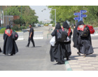 کاروان دانشجویی اربعین دانشگاه علامه طباطبائی با بدرقه مسئولان دانشگاه راهی عتبات عالیات شد