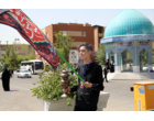 کاروان دانشجویی اربعین دانشگاه علامه طباطبائی با بدرقه مسئولان دانشگاه راهی عتبات عالیات شد