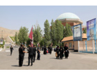 کاروان دانشجویی اربعین دانشگاه علامه طباطبائی با بدرقه مسئولان دانشگاه راهی عتبات عالیات شد