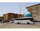 کاروان دانشجویی اربعین دانشگاه علامه طباطبائی با بدرقه مسئولان دانشگاه راهی عتبات عالیات شد