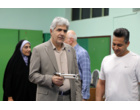 بازدید رئیس دانشگاه علامه طباطبائی از تمرین تیم منتخب تیراندازی دختران و پسران