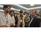 بازدید معاون فرهنگی وزارت علوم از غرفه دانشگاه علامه طباطبائی در سومین جشنواره ملی «برهان»
