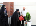 کاشت نهال «ایثار و اندیشه» در دانشگاه علامه طباطبائی به یاد شهدای دانشجو