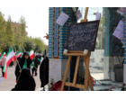 پرچم جمهوری اسلامی ایران در دانشگاه علامه طباطبائی به اهتزاز درآمد