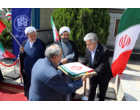پرچم جمهوری اسلامی ایران در دانشگاه علامه طباطبائی به اهتزاز درآمد