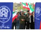 پرچم جمهوری اسلامی ایران در دانشگاه علامه طباطبائی به اهتزاز درآمد