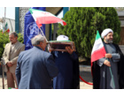 پرچم جمهوری اسلامی ایران در دانشگاه علامه طباطبائی به اهتزاز درآمد
