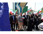 پرچم جمهوری اسلامی ایران در دانشگاه علامه طباطبائی به اهتزاز درآمد