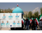 پرچم جمهوری اسلامی ایران در دانشگاه علامه طباطبائی به اهتزاز درآمد