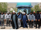 پرچم جمهوری اسلامی ایران در دانشگاه علامه طباطبائی به اهتزاز درآمد