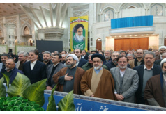 تجدید میثاق دانشگاهیان دانشگاه علامه طباطبائی با آرمان‌های انقلاب، امام راحل و رهبری