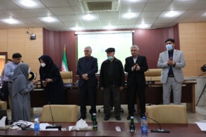 مراسم تقدیر از برگزیدگان اعضای هیات علمی و کارکنان آموزش دانشکده ادبیات فارسی و زبانهای خارجی