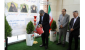 کاشت نهال «ایثار و اندیشه» در دانشگاه علامه طباطبائی به یاد شهدای دانشجو