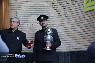 مراسم بزرگداشت شهید خدمت مالک رحمتی استاندار آذربایجان شرقی