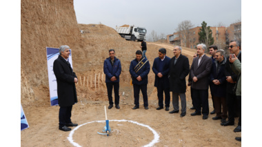 کلنگ احداث ۳ طرح عمرانی در دانشگاه علامه طباطبائی به زمین زده شد