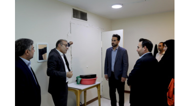 بازدید مسئولان صندوق رفاه دانشجویان وزارت علوم از خوابگاه شهید ورامینی دانشگاه علامه طباطبائی