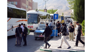 زائران دانشگاهی پس از چند روز میزبانی در دانشگاه علامه طباطبائی راهی شهرهای خود شدند
