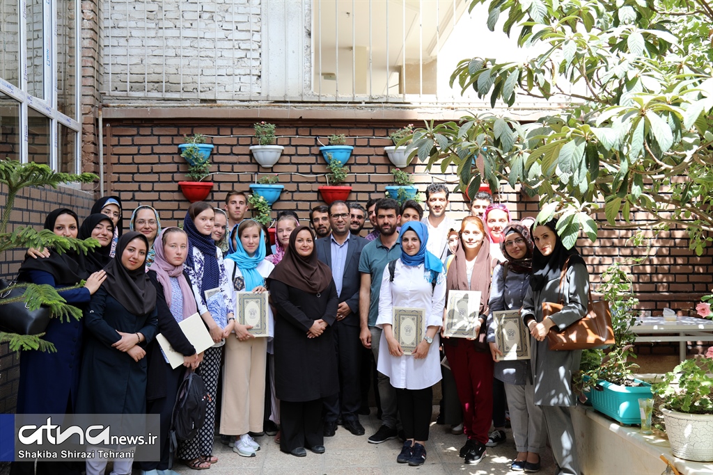 اختتامیه دوره آموزش زبان فارسی به دانشجویان ترکیه‌ای و روسی