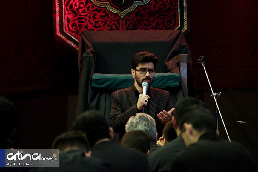 مراسم عزاداری شب تاسوعای حسینی در دانشگاه علامه طباطبائی